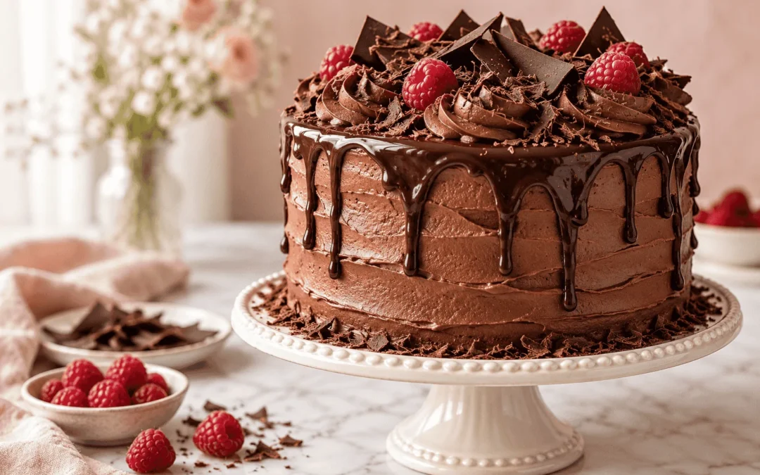 Chocolate Birthday Cake (Easy One-Bowl Recipe)